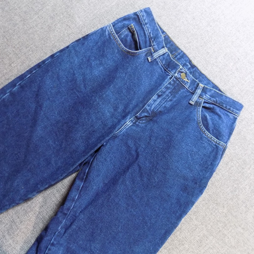 Wrangler Jeans Womens 10x32 Blue Good High Rise Straight Leg Vintage 10WB101AD